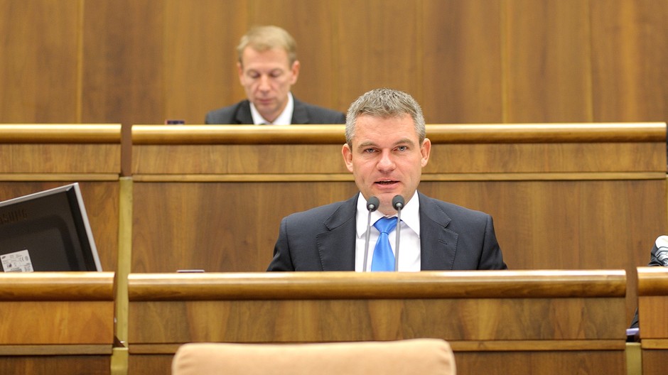 Peter Pellegrini predseda NR SR