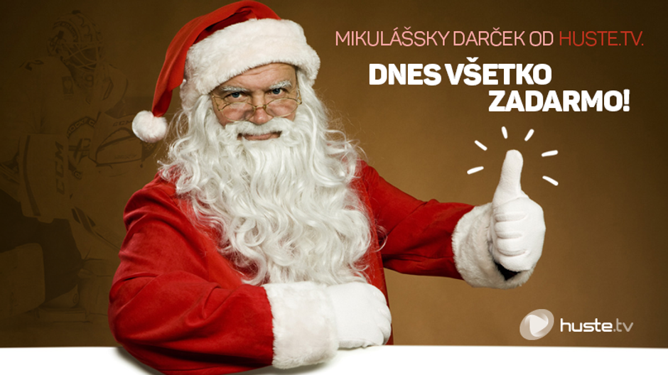 mikulas na huste.tv  - dnes zadarmo