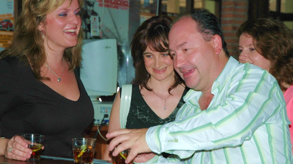 Michal David na poháriku s fanúšikmi 