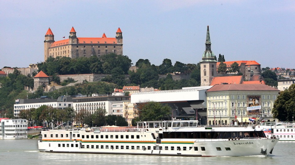 Bratislava, Slovensko, pohlad, mesto