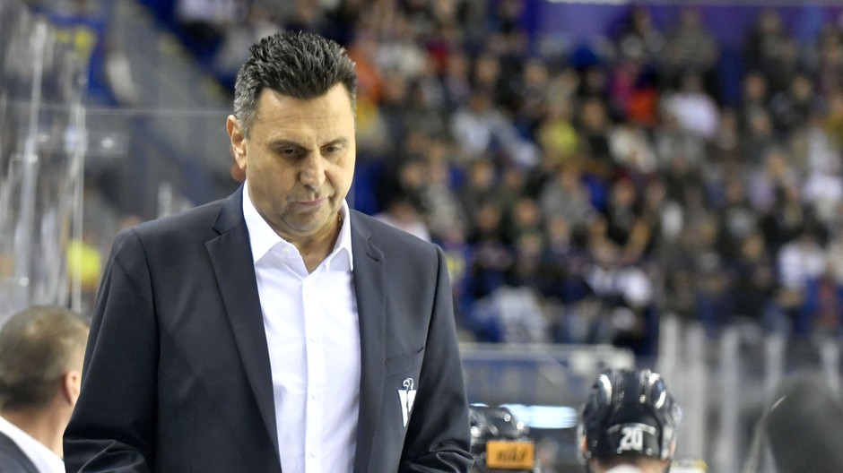 tréner Slovana Bratislava Vladimír Růžička 