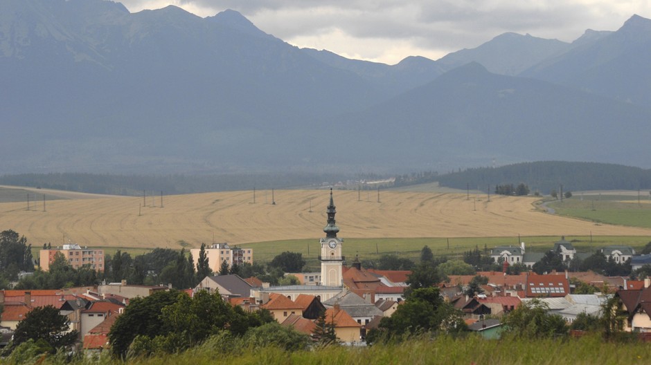 Kežmarok panoráma