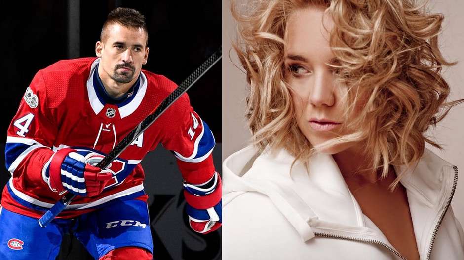 Tomáš Plekanec a Lucie Vondráčková
