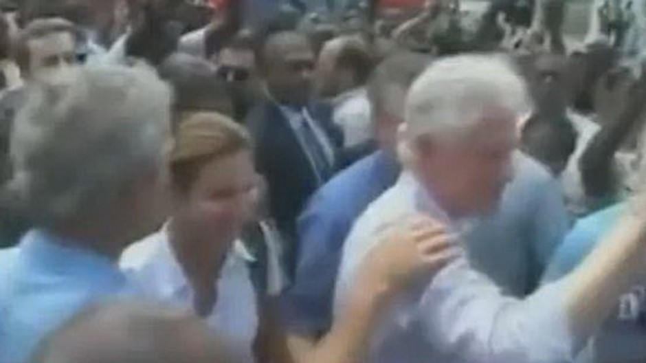 Bush si utiera ruku do Clintona