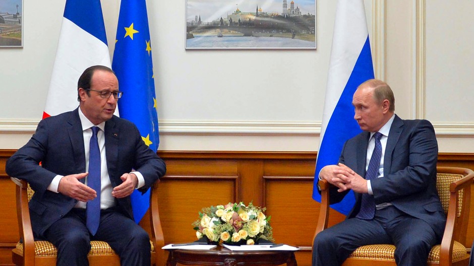 Putin a Hollande