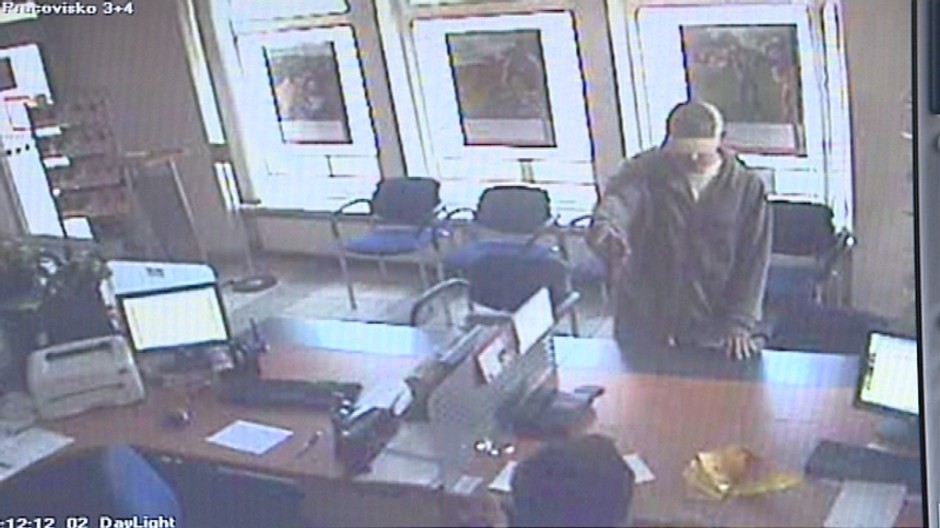 banka prepad muz zbran