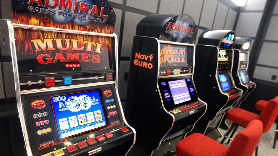 Výherné automaty, ilustračná fotografia