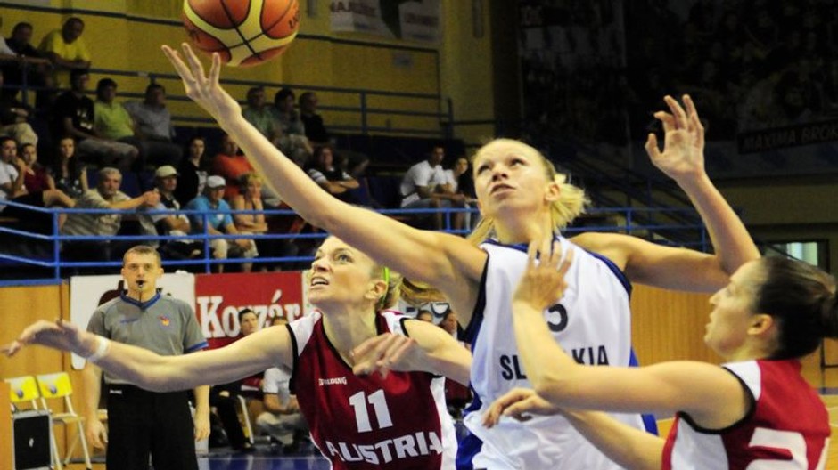 Basketbal ženy, Slovensko-Rakúsko