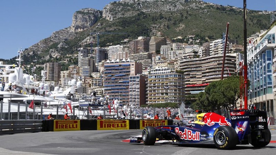 Vettel v Monacu