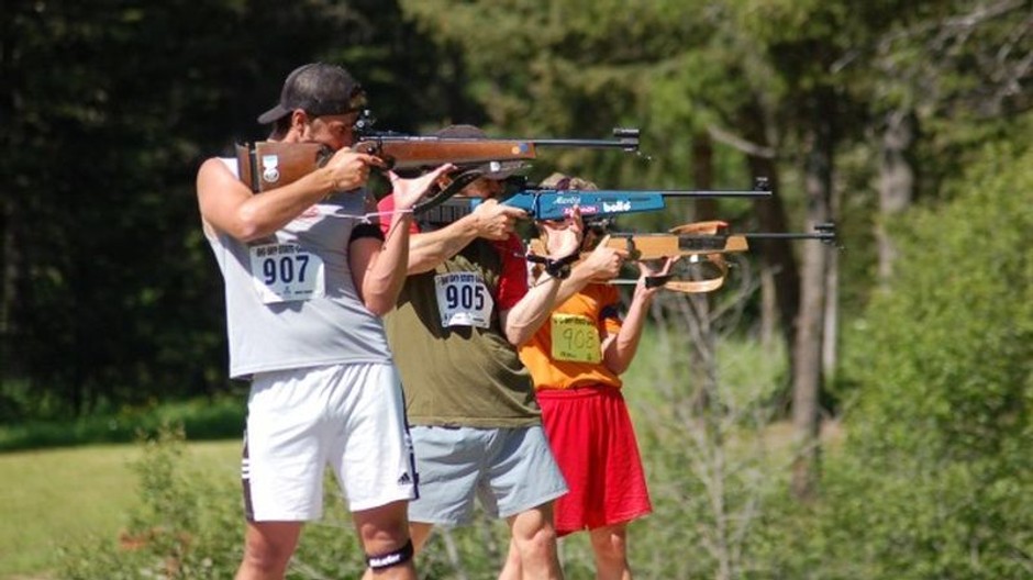 letný biatlon
