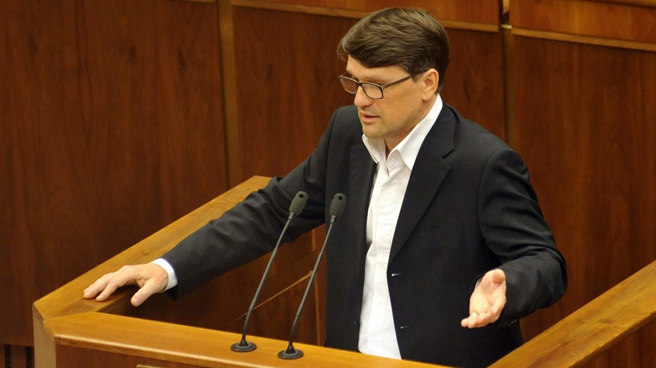 Marek Maďarič v parlamente