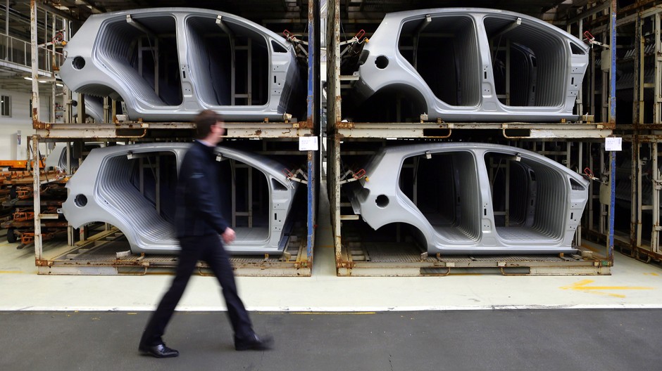 Automobilka auto muž výroba