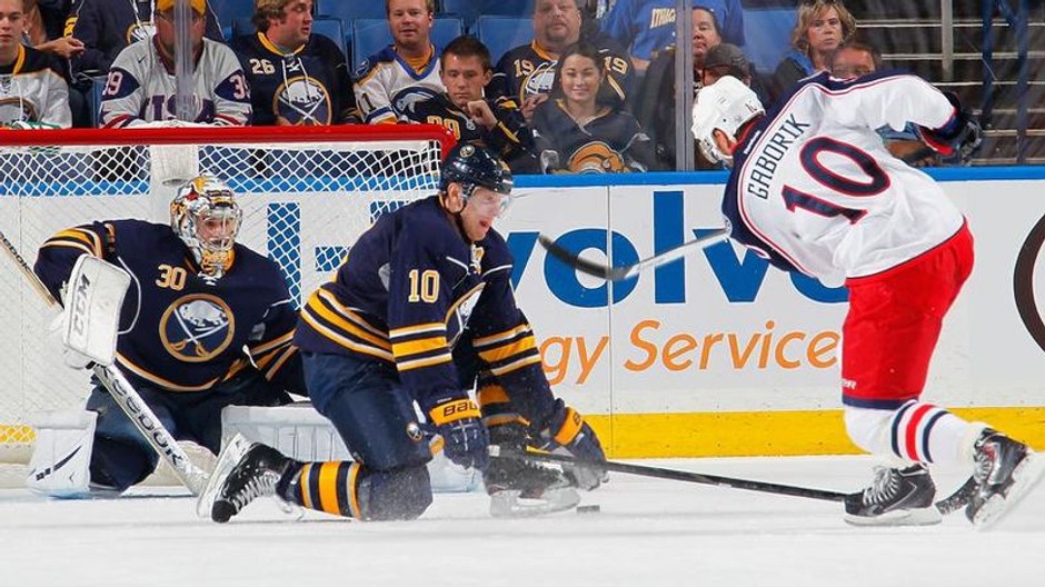 Gáborík vs Buffalo