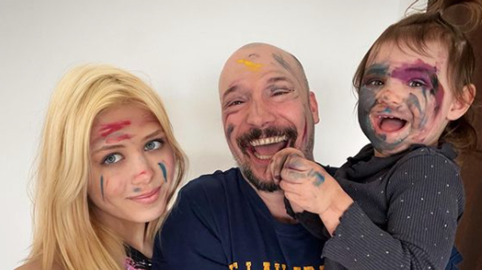 Bohuš Matuš s rodinou