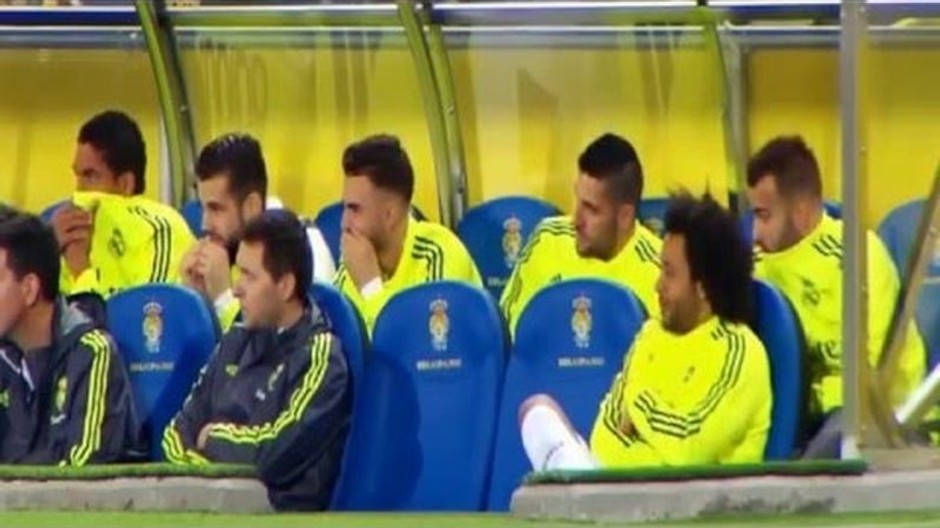 Real Madrid lavička