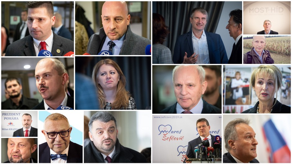 Prezidentskí kandidáti