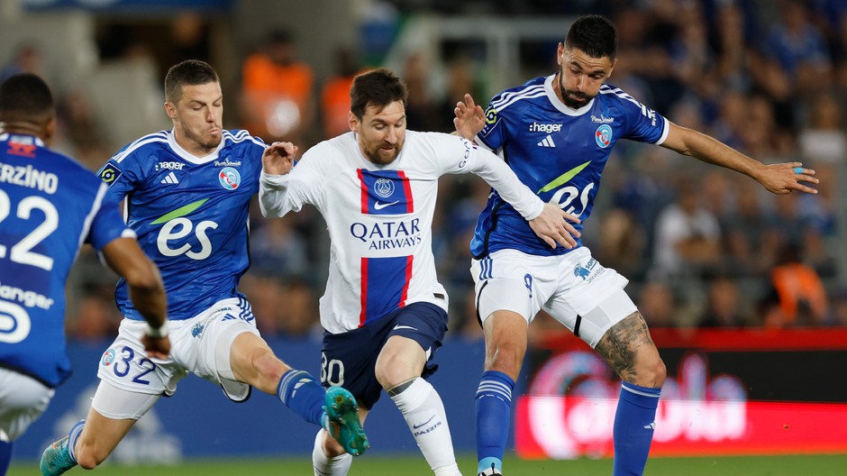 Lionel Messi v drese PSG