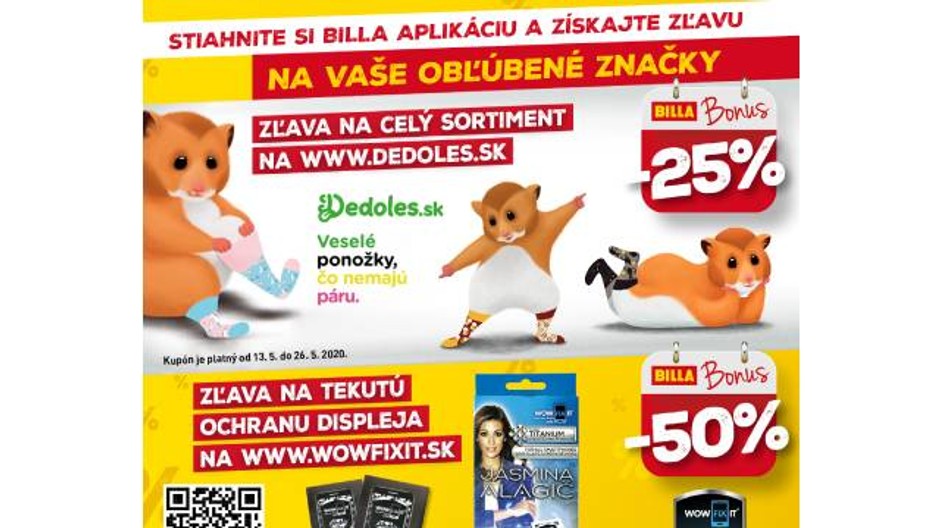 PR  správa - billa