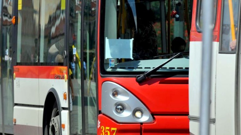 Autobus MHD/ilustračná snímka