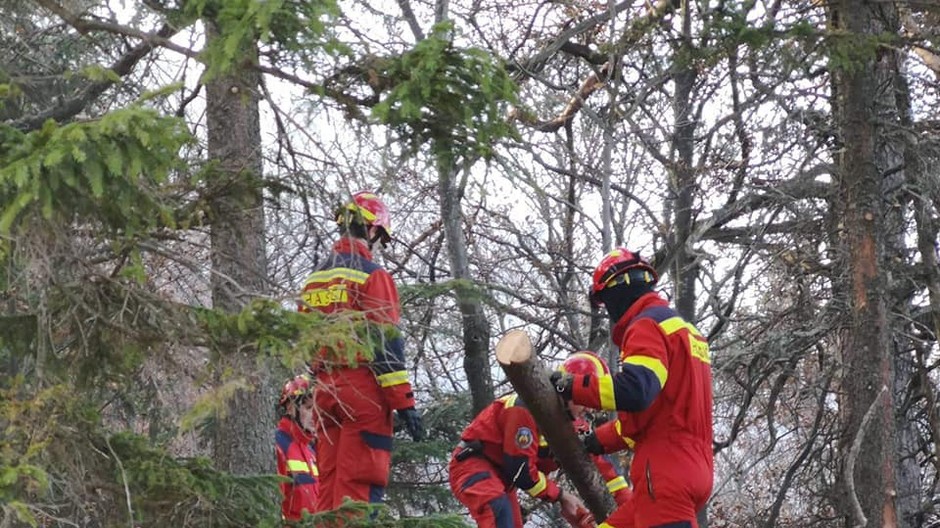 Požiar Gaderska dolina
