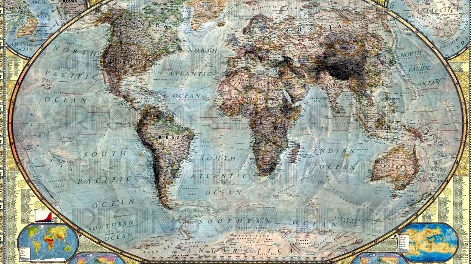 Unikátna mapa sveta