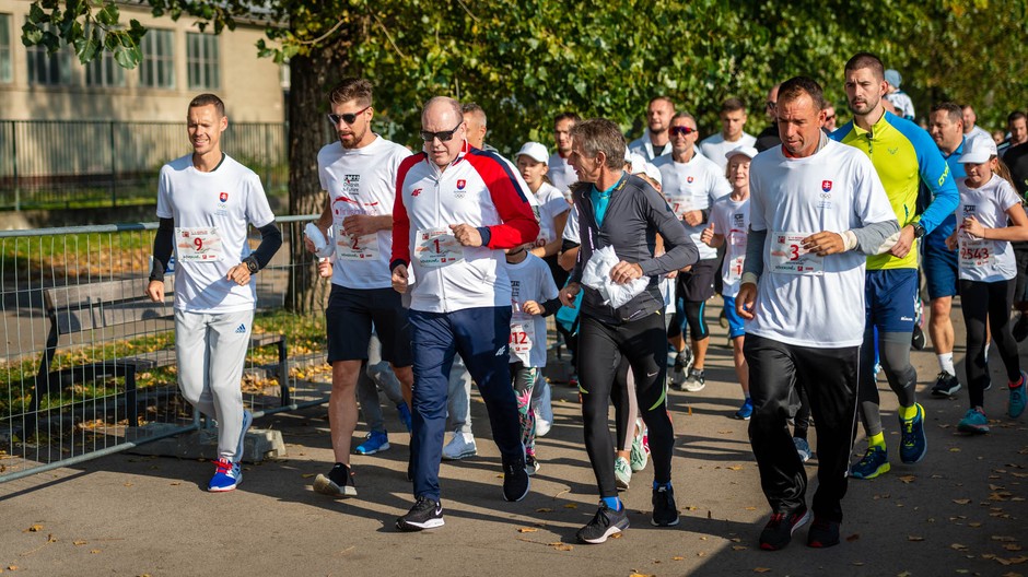 No finish line charitatívny beh 