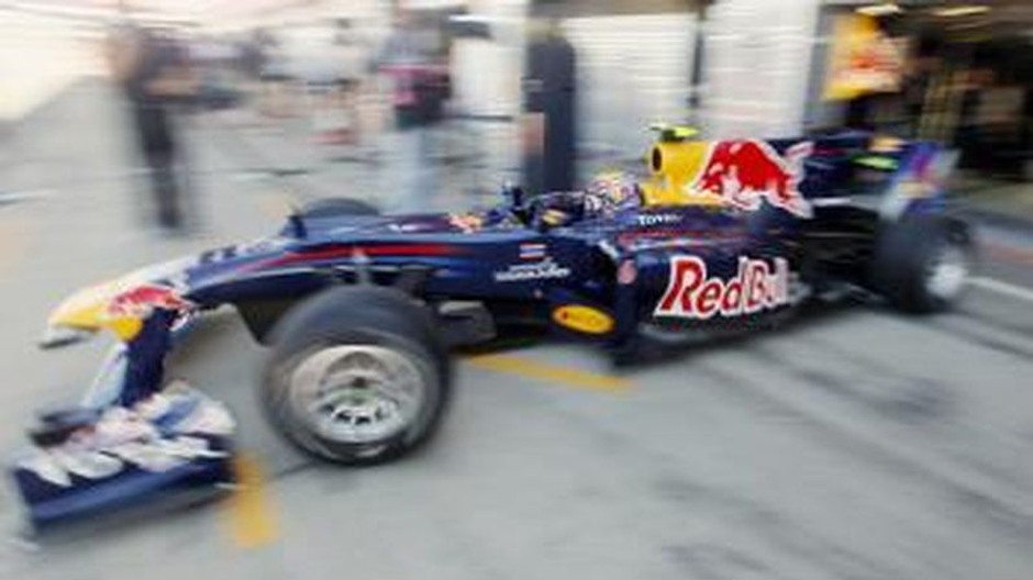 Webber Red Bull monopost