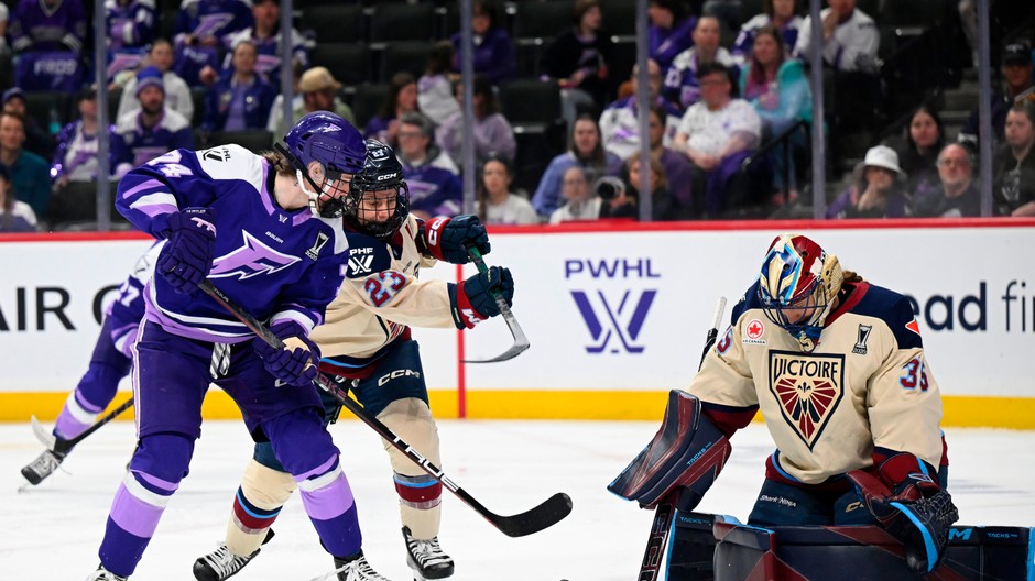 PWHL Frost Victoire play off