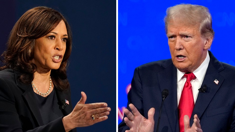 Kamala Harrisová a Donald Trump