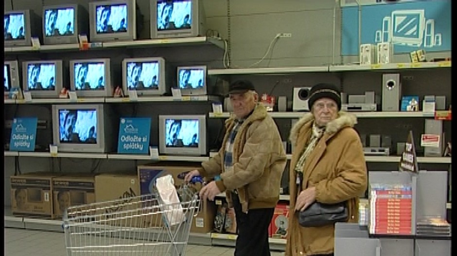 obchod dedko babka vozik elektro