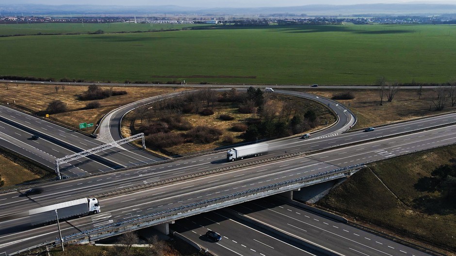 Diaľnica most Trnava