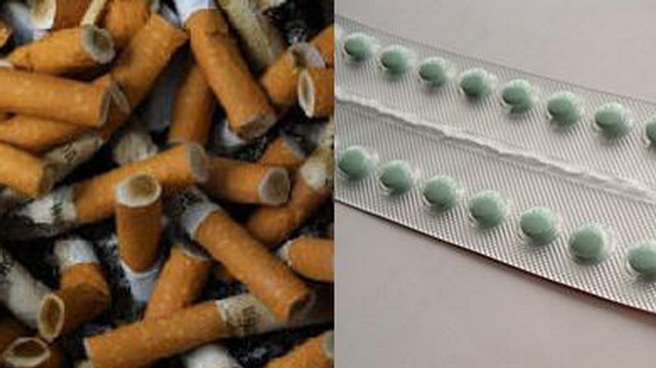 cigarety a antikoncepcia-kolaz