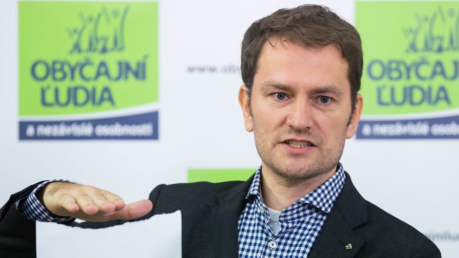 Igor Matovič, líder OĽaNO