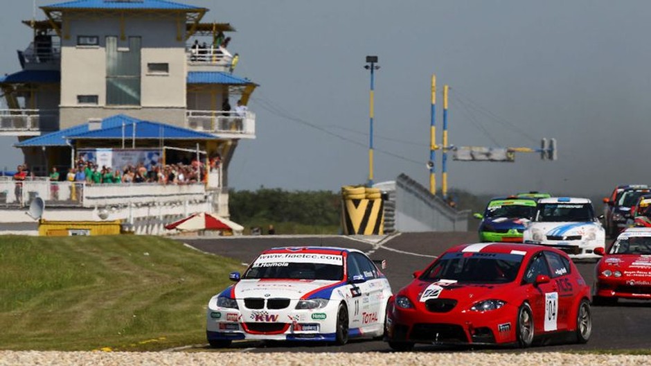 Homola BMW na Pannonia Ringu