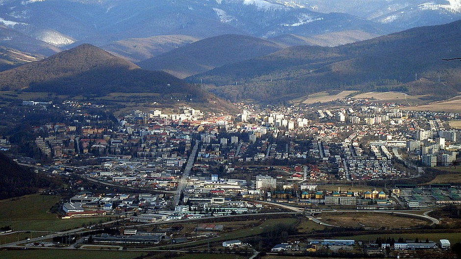 Rožňava, pohľad na mesto