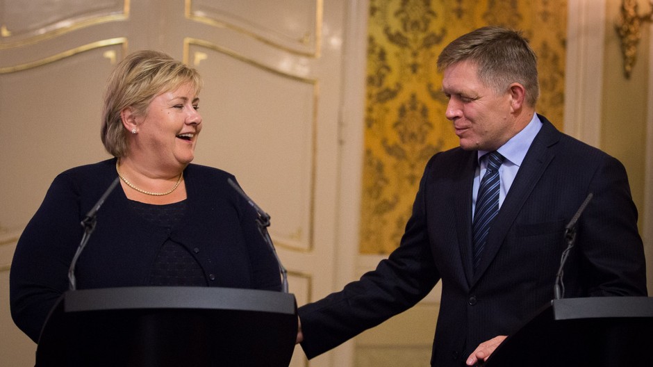 Erna Solberg, Robert Fico.jpg
