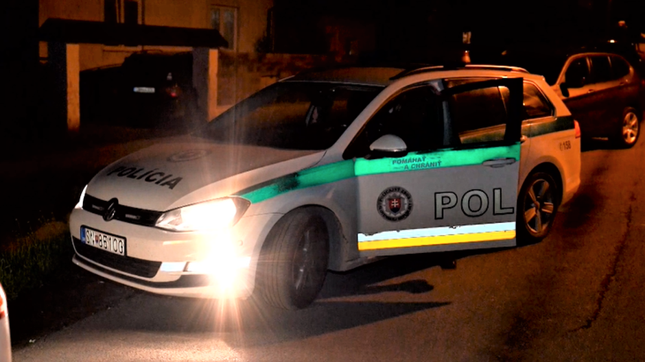 policajné auto