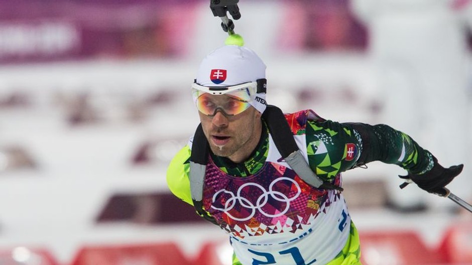 Matej Kazár v Soči na trati