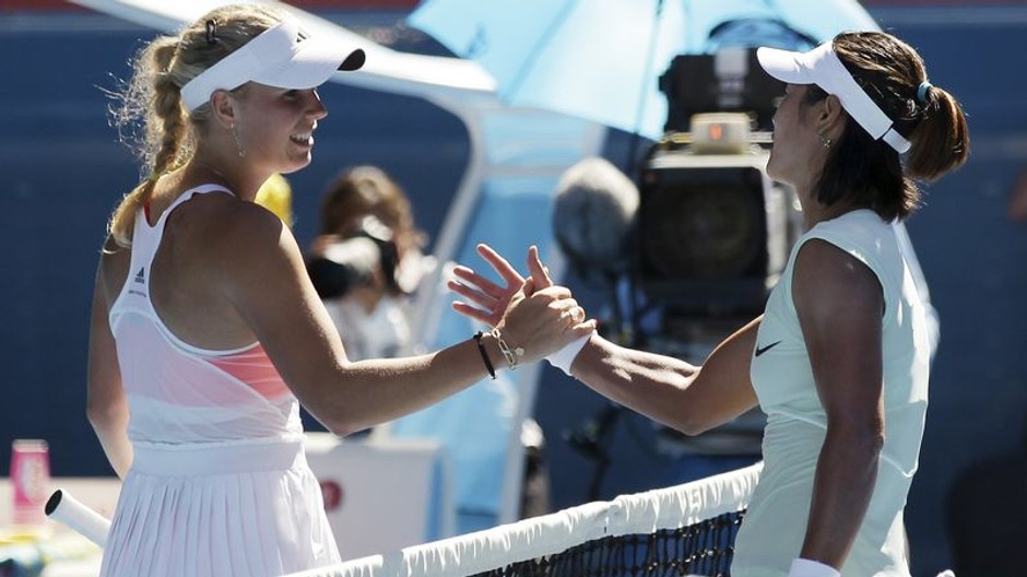 Wozniacka a Li Na na Australian Open