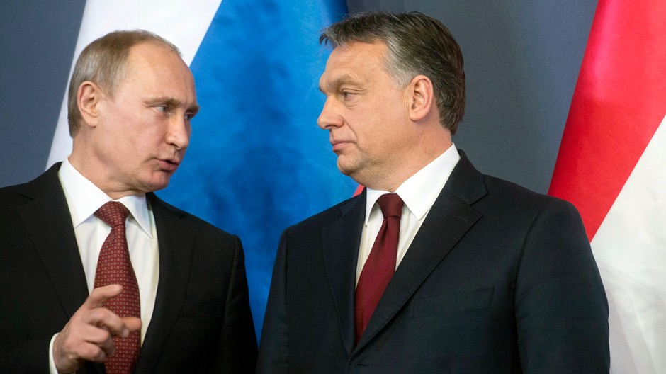 Vladimír Putin a Viktor Orbán