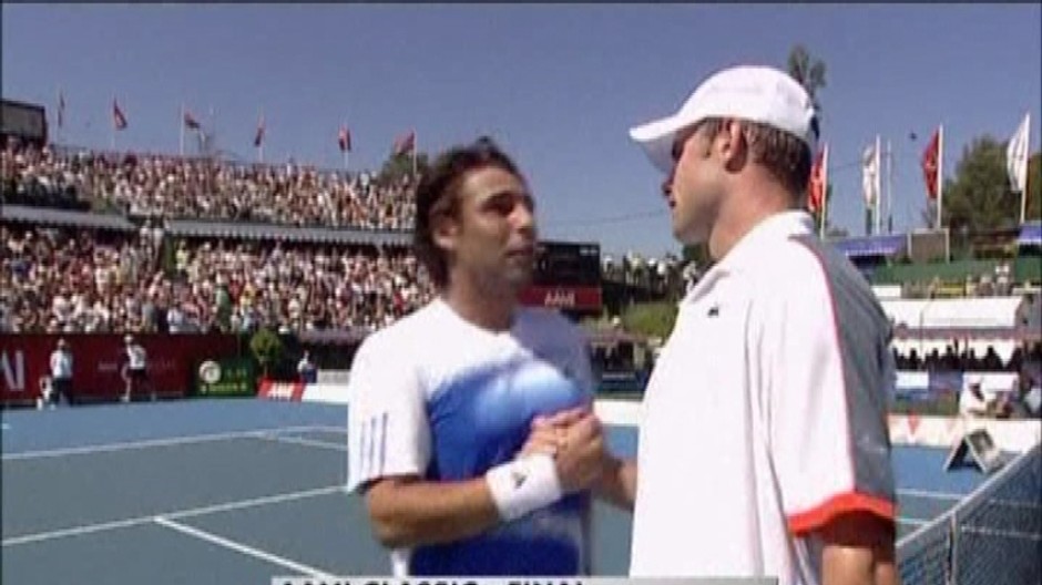 andy roddick na australian open s porazenym
