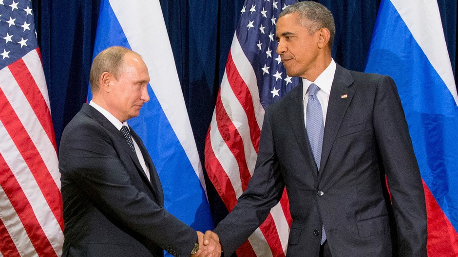 OSN  Barack Obama a Vladimír Putin stretnutie