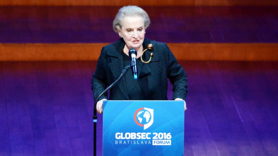 Madeleine Albright, bývalá americká ministerska zahraničných vecí
