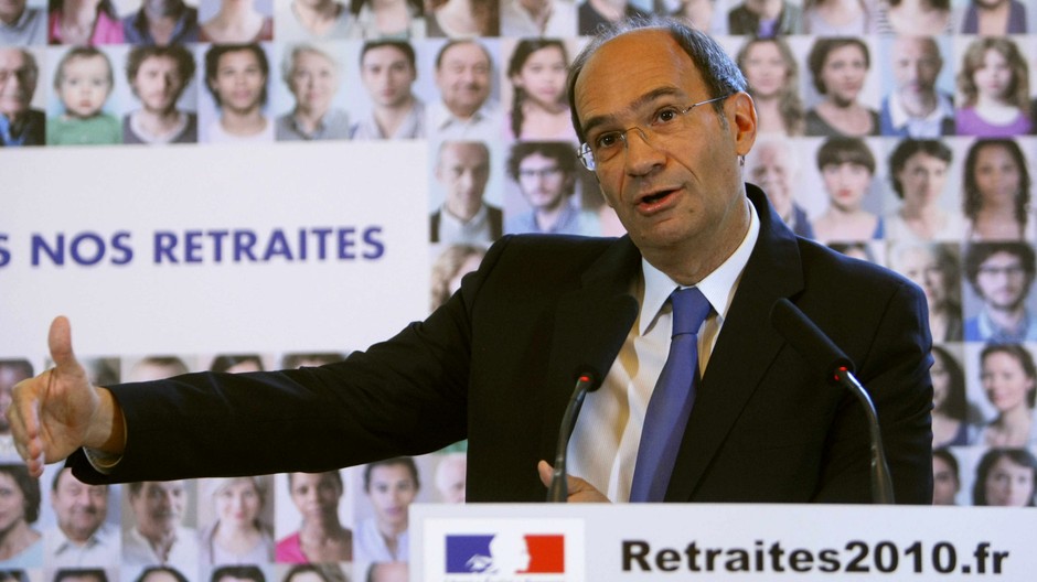 eric woerth, francuzsky minister prace