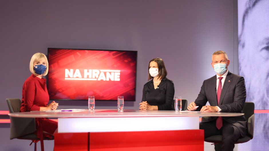 Na Hrane s Máriou Kolíkovou a Petrom Pellegrinim