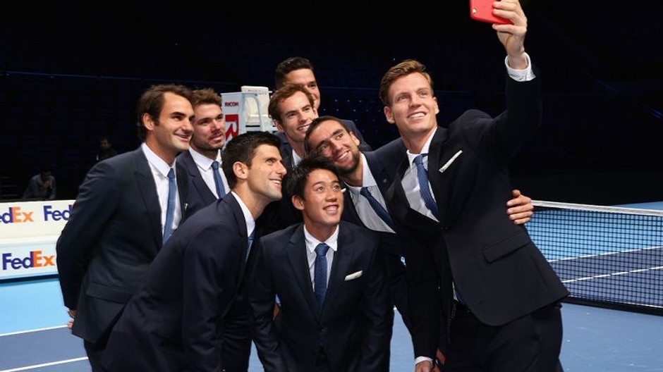 Berdych selfie