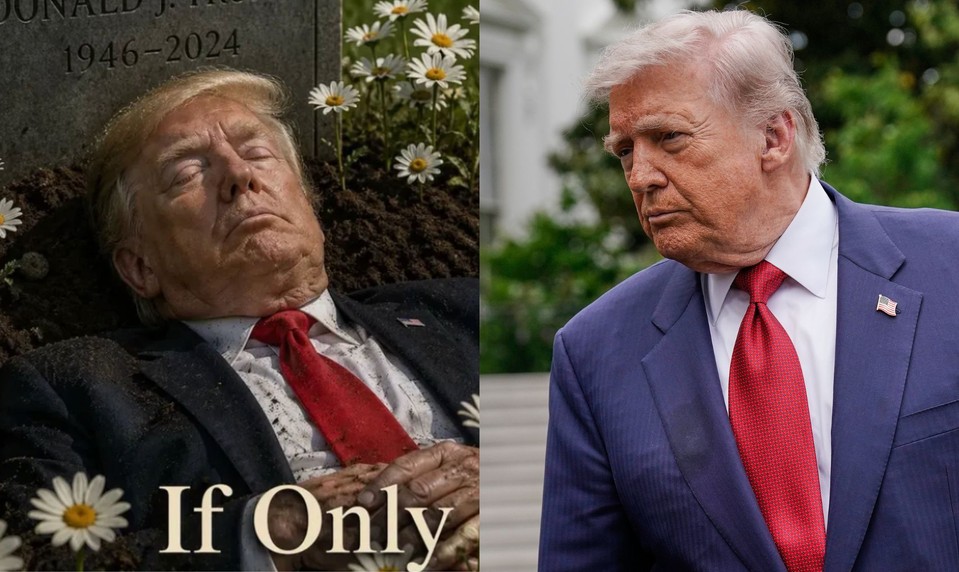 Slávny herec zavtipkoval na sociálnej sieti AI fotkou Trumpa v hrobe: Prezidenta to poriadne rozzúrilo