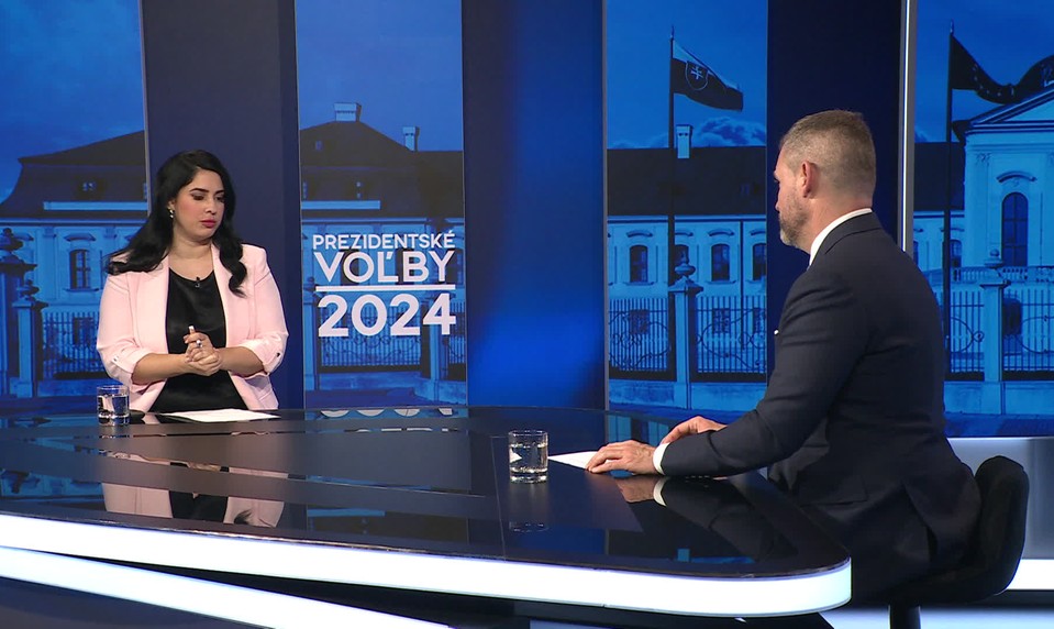 Štúdio 24: prvý rozhovor s novozvoleným prezidentom Petrom Pellegrinim