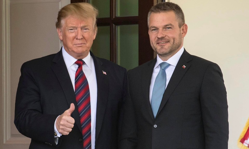 Pellegrini blahoželá Trumpovi. Verí v posilnenie vzťahov medzi Slovenskom a USA