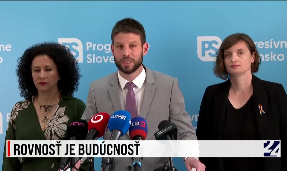 Tlačová beseda Progresívneho Slovenska o rovnosti